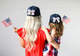 Americana Bow Baseball Hats