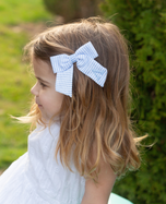 Seersucker Hair Bow