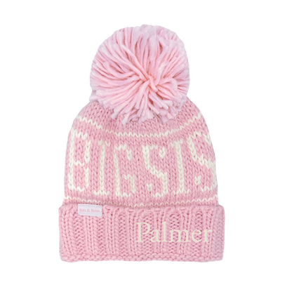 Customizable Big Sis Bobble Hat