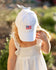 American Flag Bow Baseball Hat (Baby/Toddler)