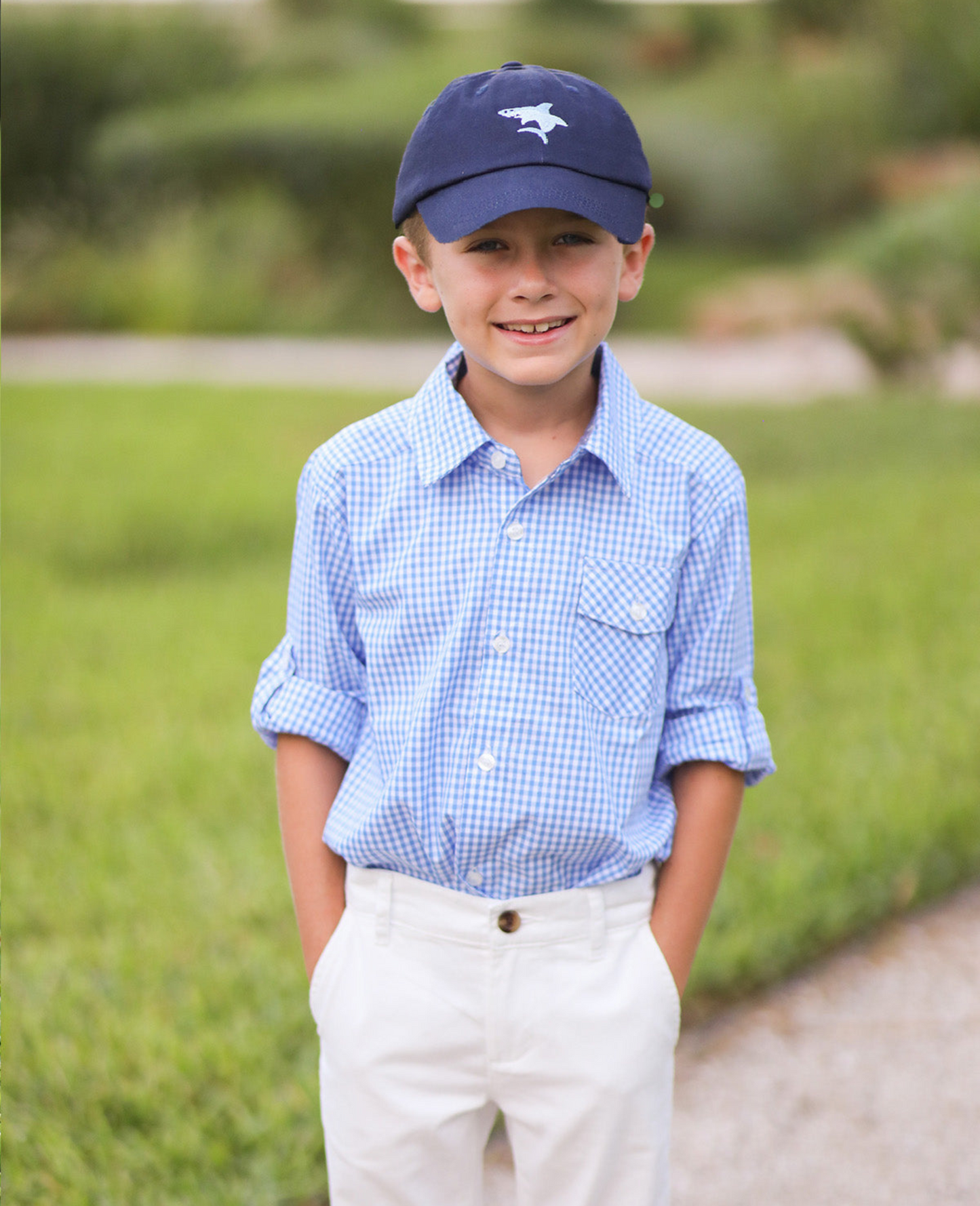 Shark Baseball Hat (Boys)