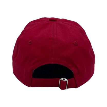 Customizable Baseball Hat in Ruby Red (Adult)