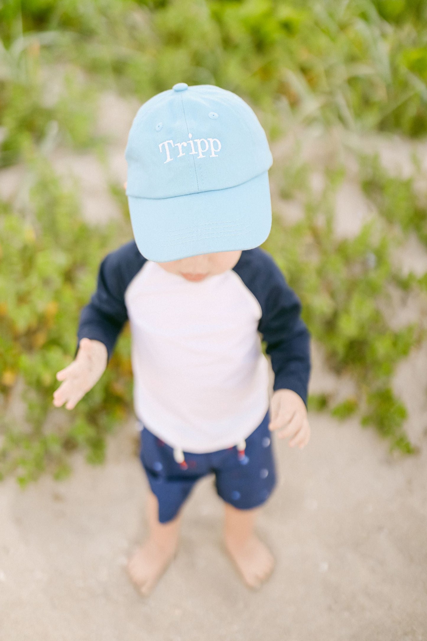 Customizable Baseball Hat in Birdie Blue (Baby/Toddler)