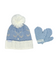 Golf Bobble Hat & Mittens Set