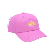 Princess Crown Bow Baseball Hat (Youth)