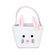 Bitty Bunny Basket, Pink