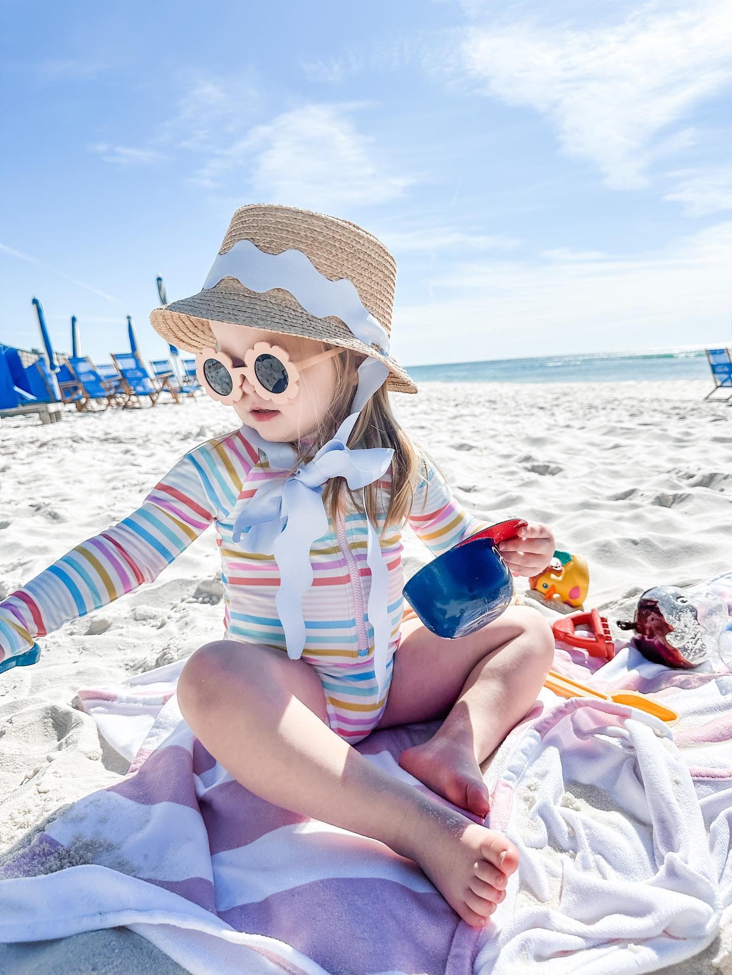 Harbor Hat, Blue (Girls)