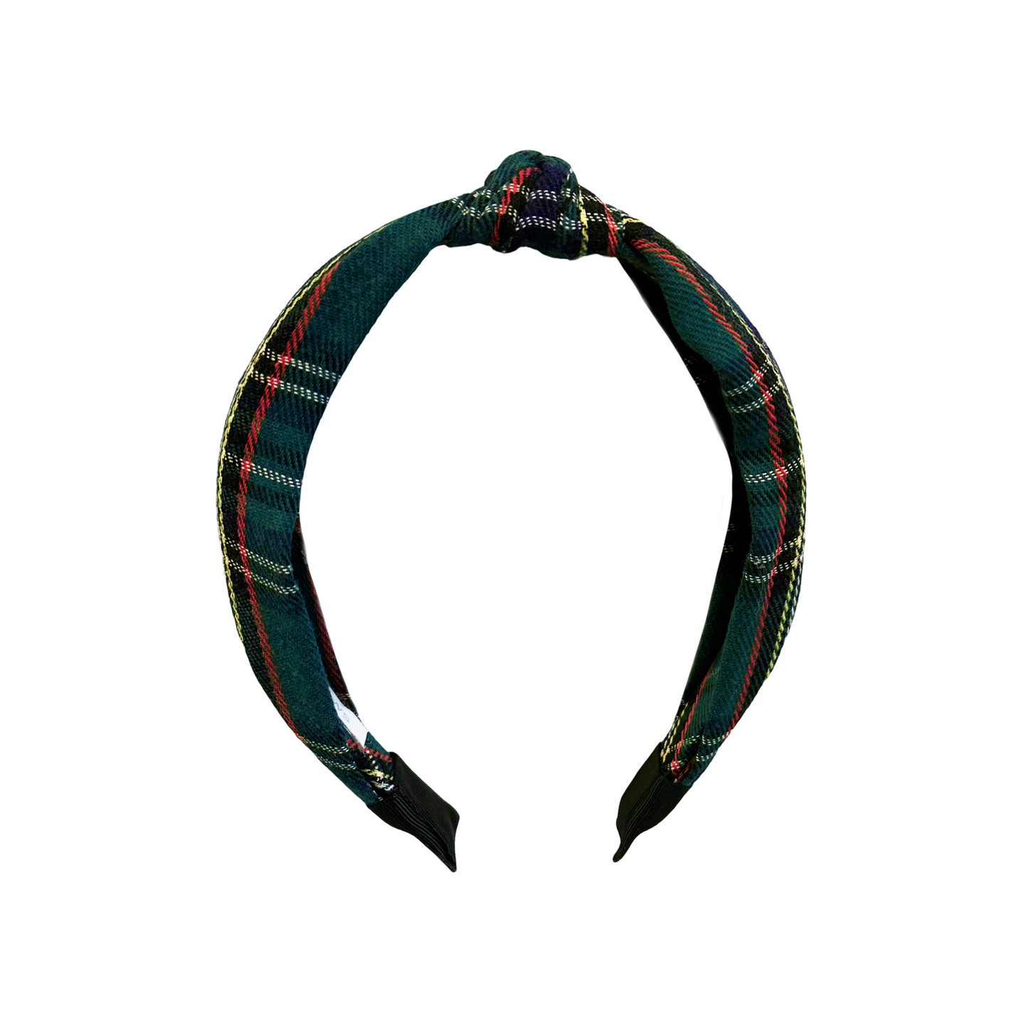 Plaid Knot Headband in Tilly Tartan