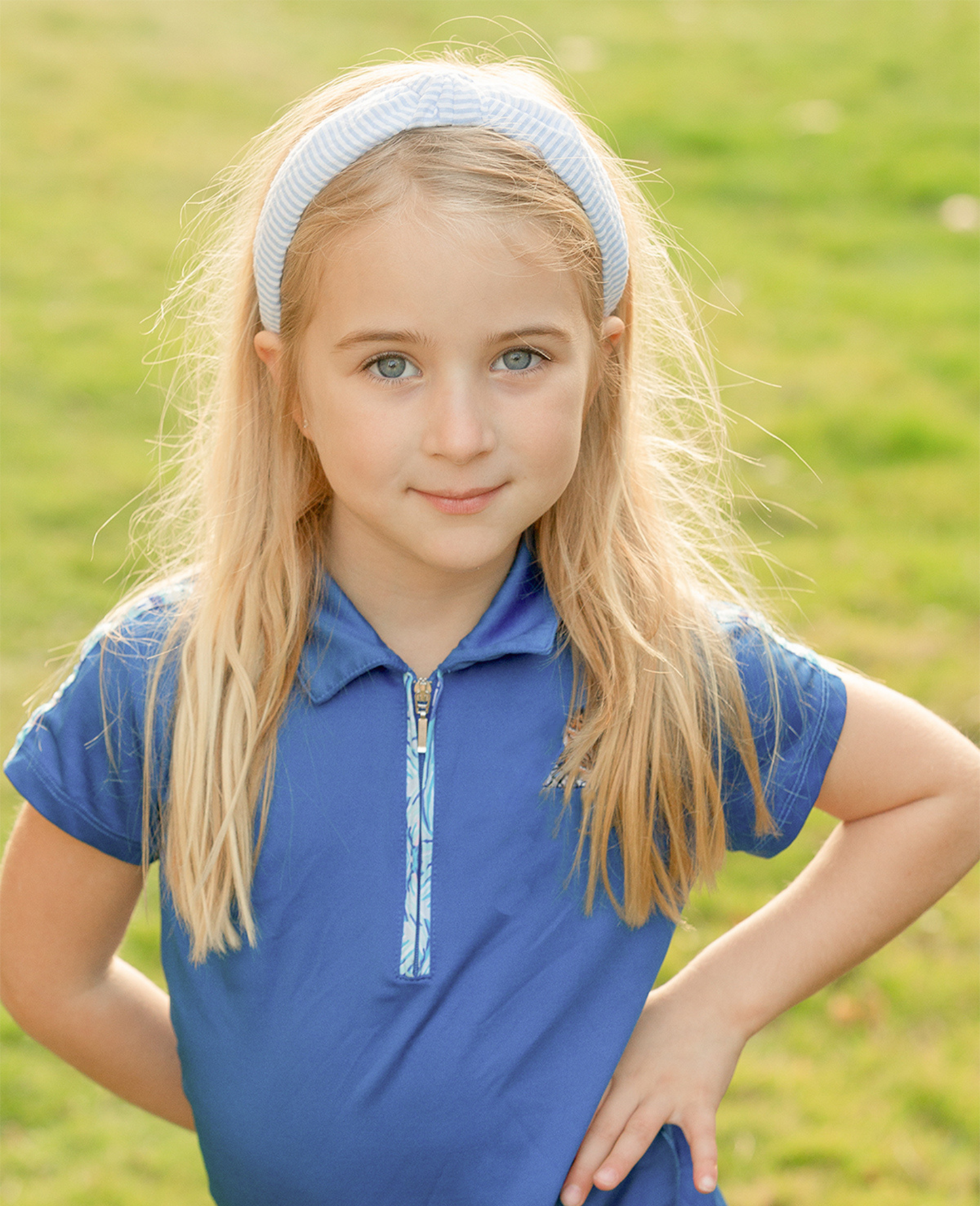 Seersucker Knot Headband