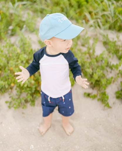 Customizable Baseball Hat in Birdie Blue (Baby/Toddler)