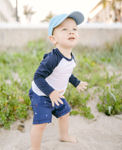 Customizable Baseball Hat in Birdie Blue (Baby/Toddler)