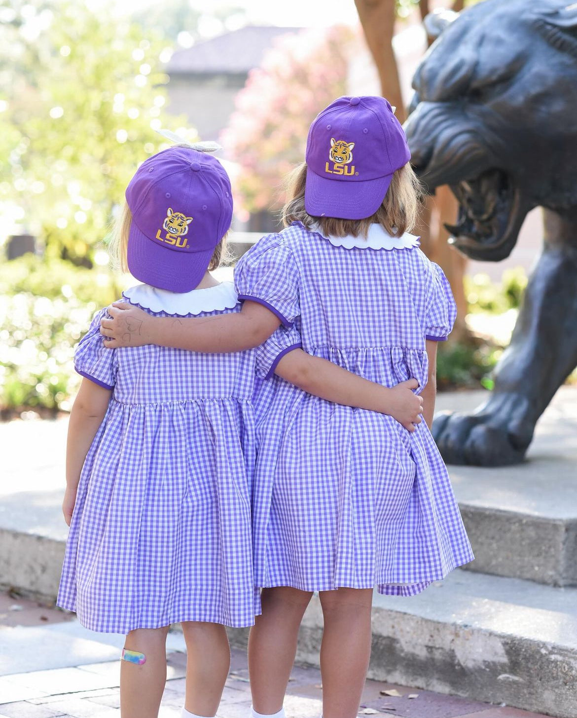 Officially Licensed LSU Tigers Bow Baseball Hat (Girls)