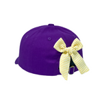 Customizable Officially Licensed LSU Bow Baseball Hat (Youth)