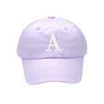 Customizable Bow Baseball Hat in Lilly Lavender (Youth)