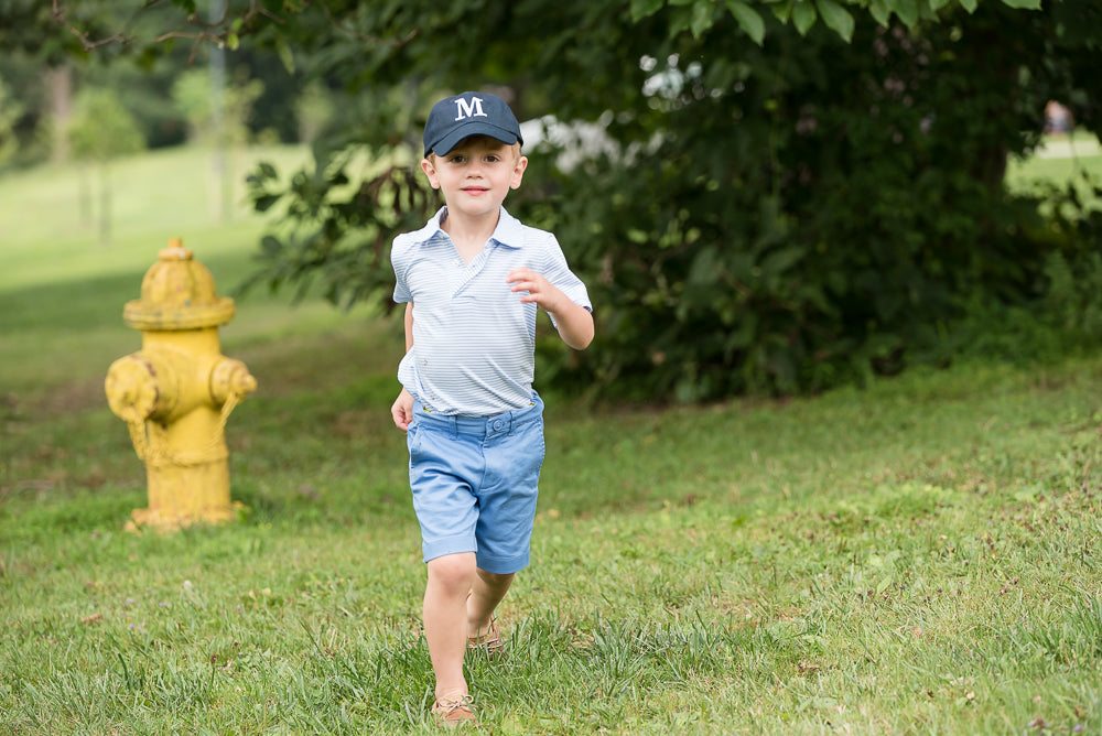 Customizable Baseball Hat in Nellie Navy (Boys)