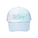 Customizable Bow Baseball Hat in Multicolor Seersucker (Baby/Toddler, Youth)