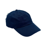 Customizable Bow Baseball Hat in Nellie Navy (Youth)