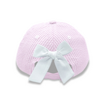 Bunny Bow Baseball Hat, Pink (Baby/Toddler, Youth)