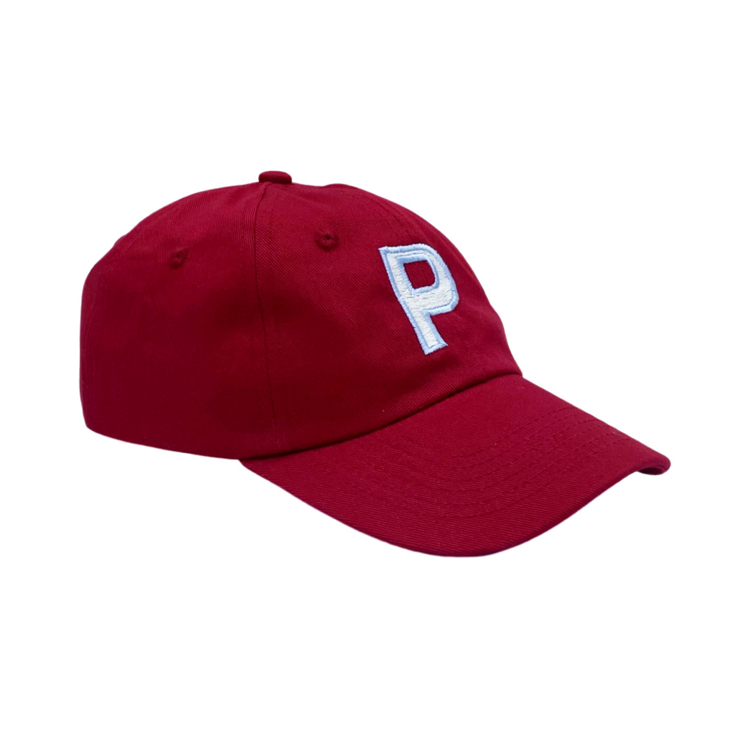 Customizable Baseball Hat in Ruby Red (Boys)