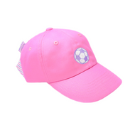 Soccer Bow Baseball Hat (Youth)