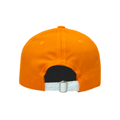 Orange Tennessee Vols baseball hat with seersucker tuck strap