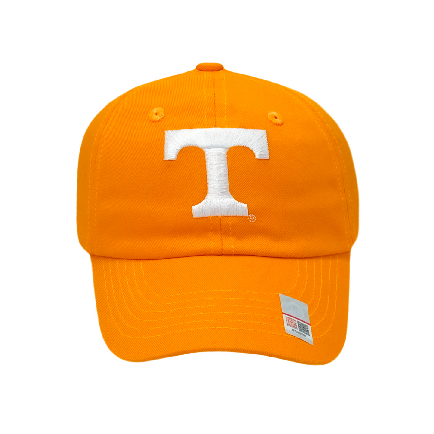 Orange Tennessee Vols baseball hat with embroidered "T" logo