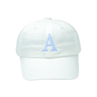 Customizable Baseball Hat in White (Adult)