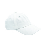 Customizable Baseball Hat in White (Adult)