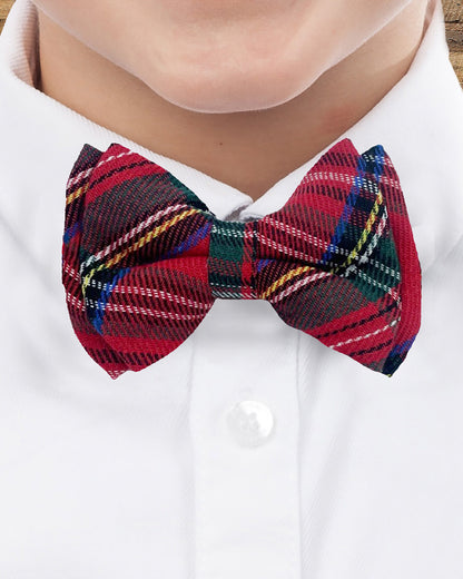 Plaid Bow Tie in Scottie Stewart