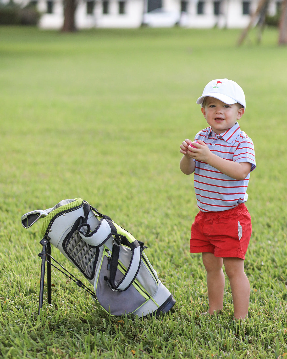 Golf Flag Baseball Hat (Boys)